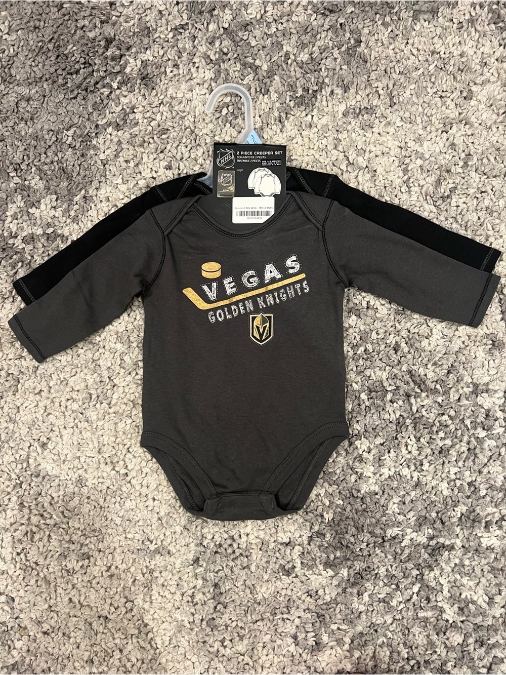 NWT Vegas Knights Onesie Set